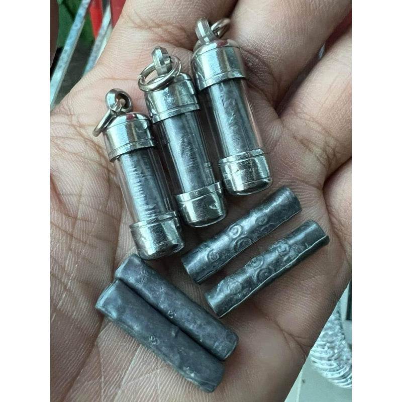 Thai Protection Talisman for Prosperity Charm One-Sake.com ธรรมดา ใส่หลอด ธรรมดา-ใส่หลอด-