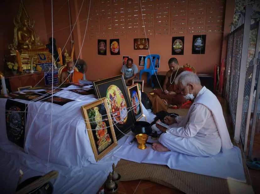 Pu Suea Amulet - 3 cm Blessed by Luang Pu Paew, Wat Ban Sai Luang for Spiritual Strength and Protection