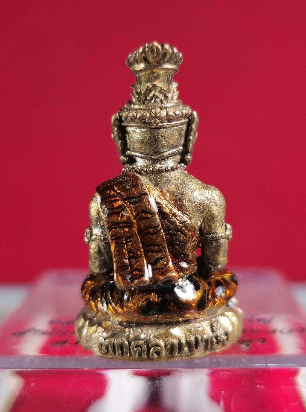 Pu Suea Amulet - 3 cm Blessed by Luang Pu Paew, Wat Ban Sai Luang for Spiritual Strength and Protection