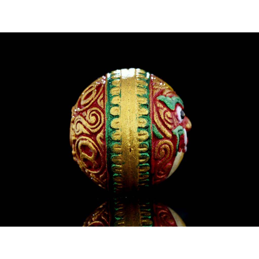 Rahu Amulet Protection Ball for Luck, Wealth, and Safety - Blessed Edition by Kru Ba Kamphan Intawanno, Wat Ko Chok, Chiang Mai