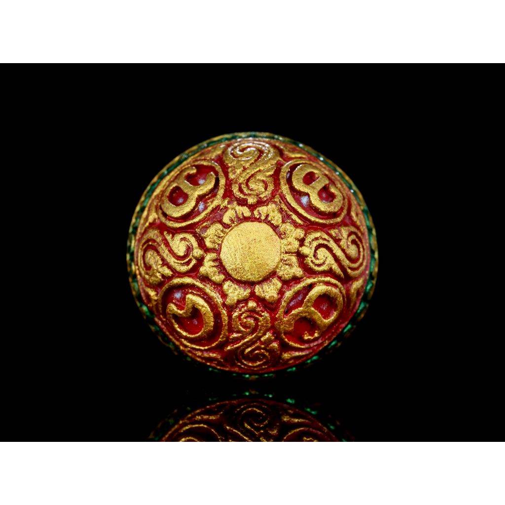 Rahu Amulet Protection Ball for Luck, Wealth, and Safety - Blessed Edition by Kru Ba Kamphan Intawanno, Wat Ko Chok, Chiang Mai