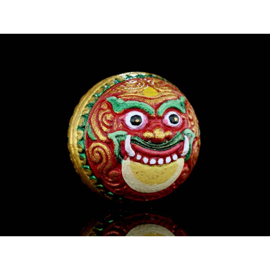 Rahu Amulet Protection Ball for Luck, Wealth, and Safety - Blessed Edition by Kru Ba Kamphan Intawanno, Wat Ko Chok, Chiang Mai