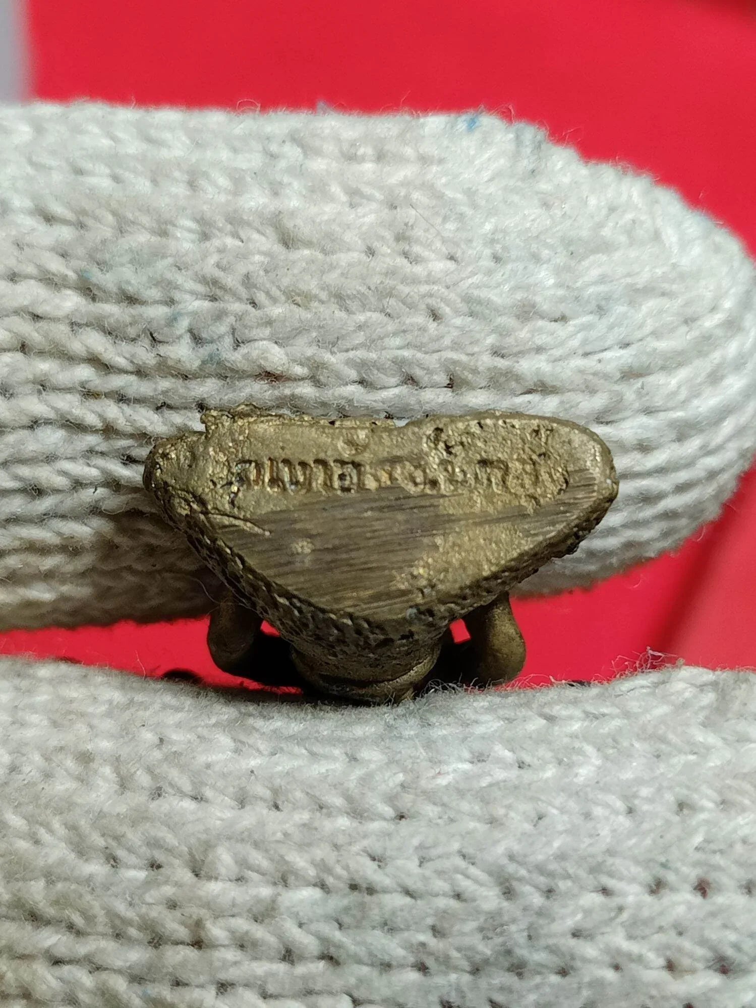 Authentic Ruesi Amulet from Wat Khao Or - Thai Blessing for Protection and Prosperity