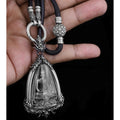Phra Kring Silver Buddha Amulet 92.5% Authentic for Protection and Blessings Default Title