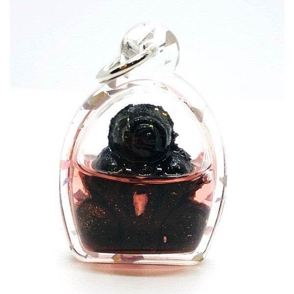 Thai Phra Pidta Protection Amulet - Supernatural Ghost Bone Phra Pidta 3 Nan Black ash powder