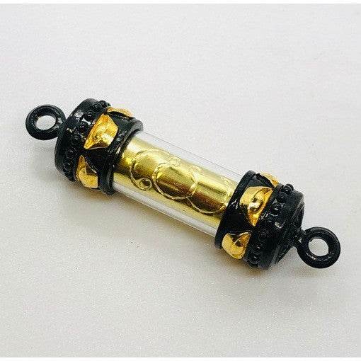 Takrut Millionaire Supreme 2567 - Wealth Magnet & Divine Protection by Grandmaster Yee Kor Hong Gold plated black