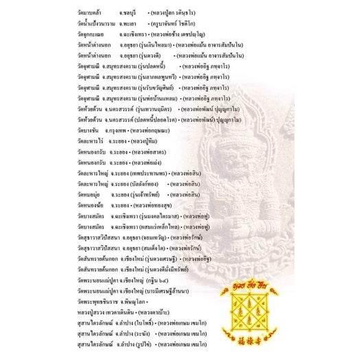 Thao Wessuwan Amulet for Prosperity - A Powerful Powder Symbol of Wealth and Abundance