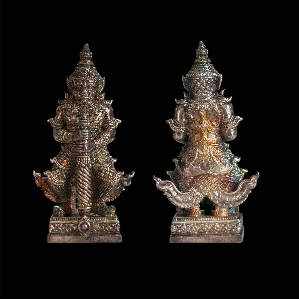 Thao Wessuwan Coin Amulet for Wealth and Protection - Attract Abundance and Security