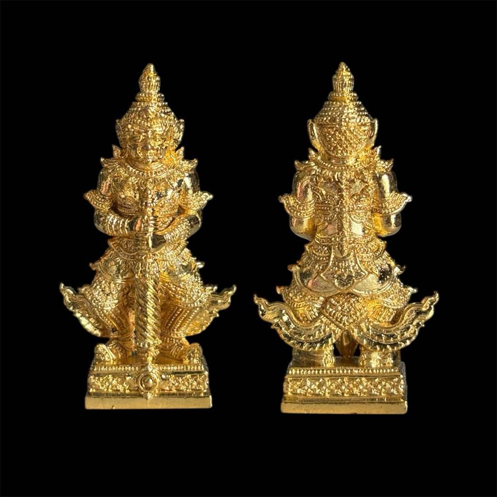 Thao Wessuwan Coin Amulet for Wealth and Protection - Attract Abundance and Security