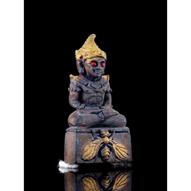 Sacred Thai Wealth Attraction Charm Statue - Phaya Ngang Maeng Wan Kam Amulet