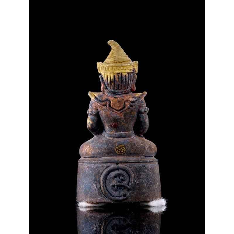 Sacred Thai Wealth Attraction Charm Statue - Phaya Ngang Maeng Wan Kam Amulet