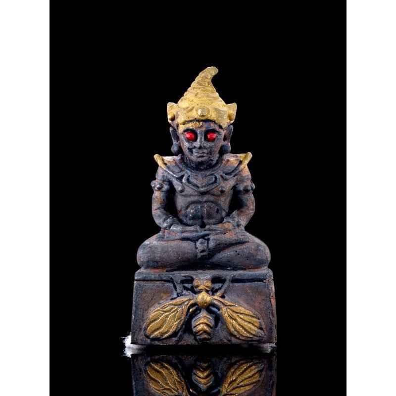 Sacred Thai Wealth Attraction Charm Statue - Phaya Ngang Maeng Wan Kam Amulet