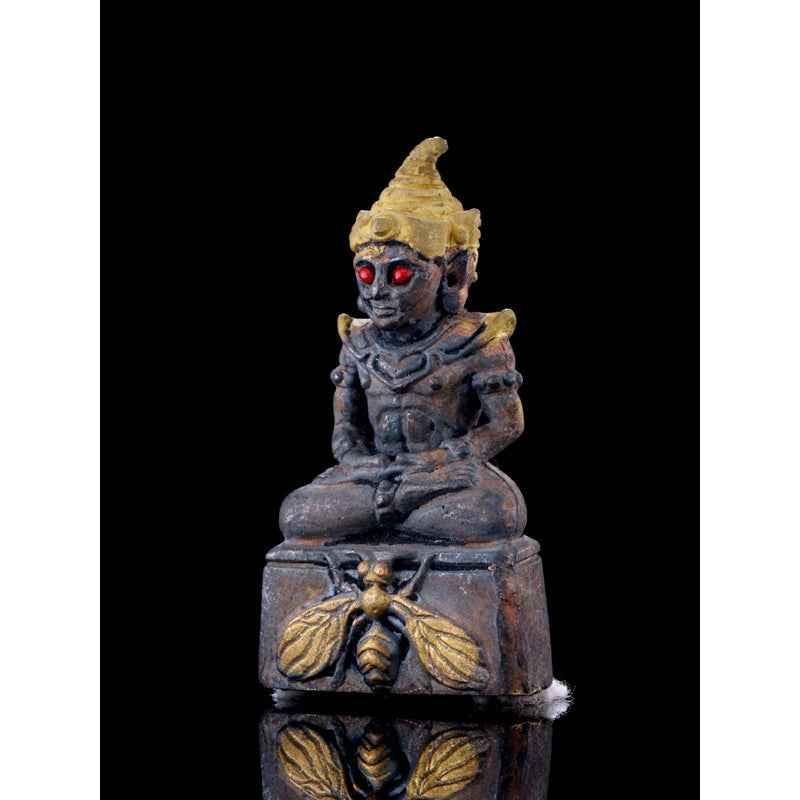 Sacred Thai Wealth Attraction Charm Statue - Phaya Ngang Maeng Wan Kam Amulet