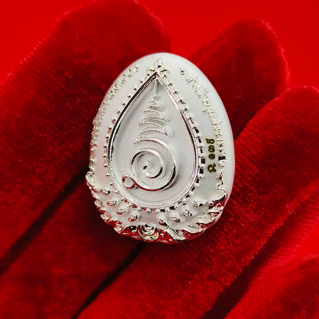 Thai Wealth Amulet for Success with Intricate Design for Abundance and Prosperity