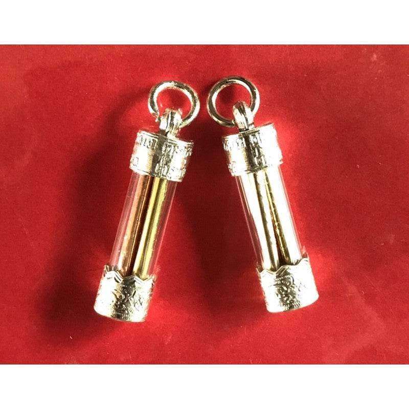 Thai Wealth Attraction Amulet Charm - Takhroot Phasit Wech Mahalap Talisman for Prosperity