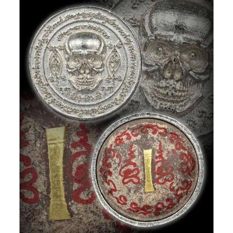 Thai Wealth Protection Amulet Charm for Spiritual Blessings