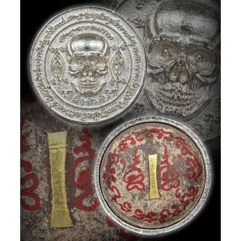 Thai Wealth Protection Amulet Charm for Spiritual Blessings
