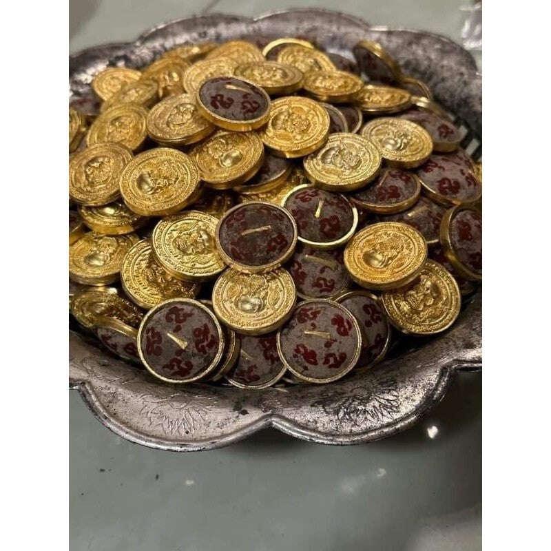 Thai Wealth Protection Amulet Charm for Spiritual Blessings