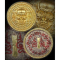 Thai Wealth Protection Amulet Charm for Spiritual Blessings Gold plated