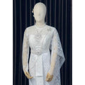 Thai Wedding Outfit Set - Sivalai & Brompton Style Lace Blouse, Long Sabai & Front-Hook Han Nang | Custom Size & Color Available