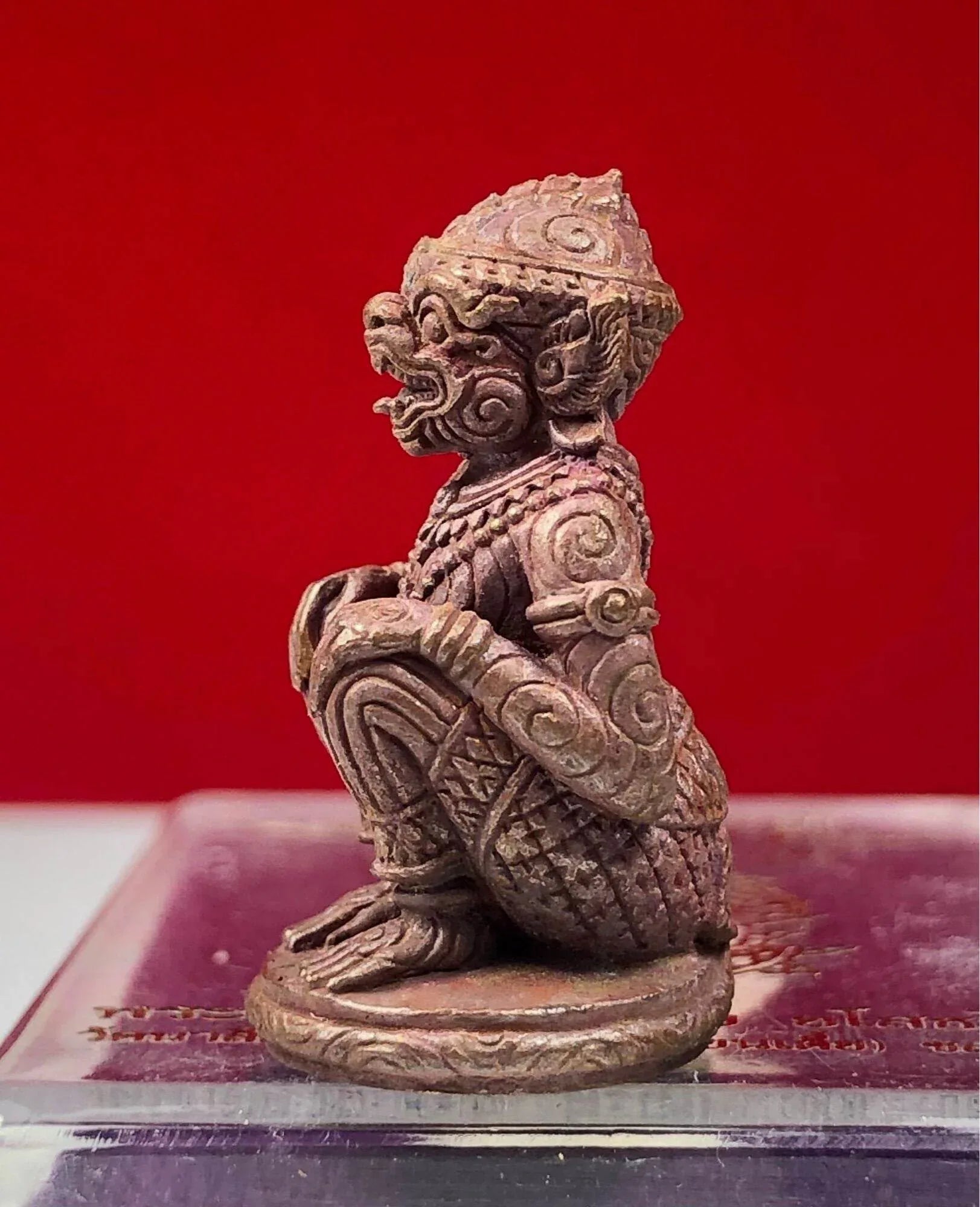 Authentic Thai Hanuman Amulet for Protection and Spiritual Power
