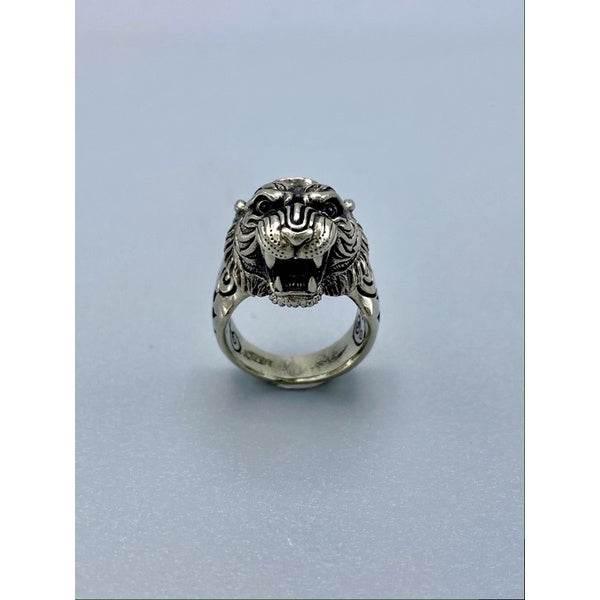 Tiger King Ring Amulet for Strength, Wealth, and Confidence
