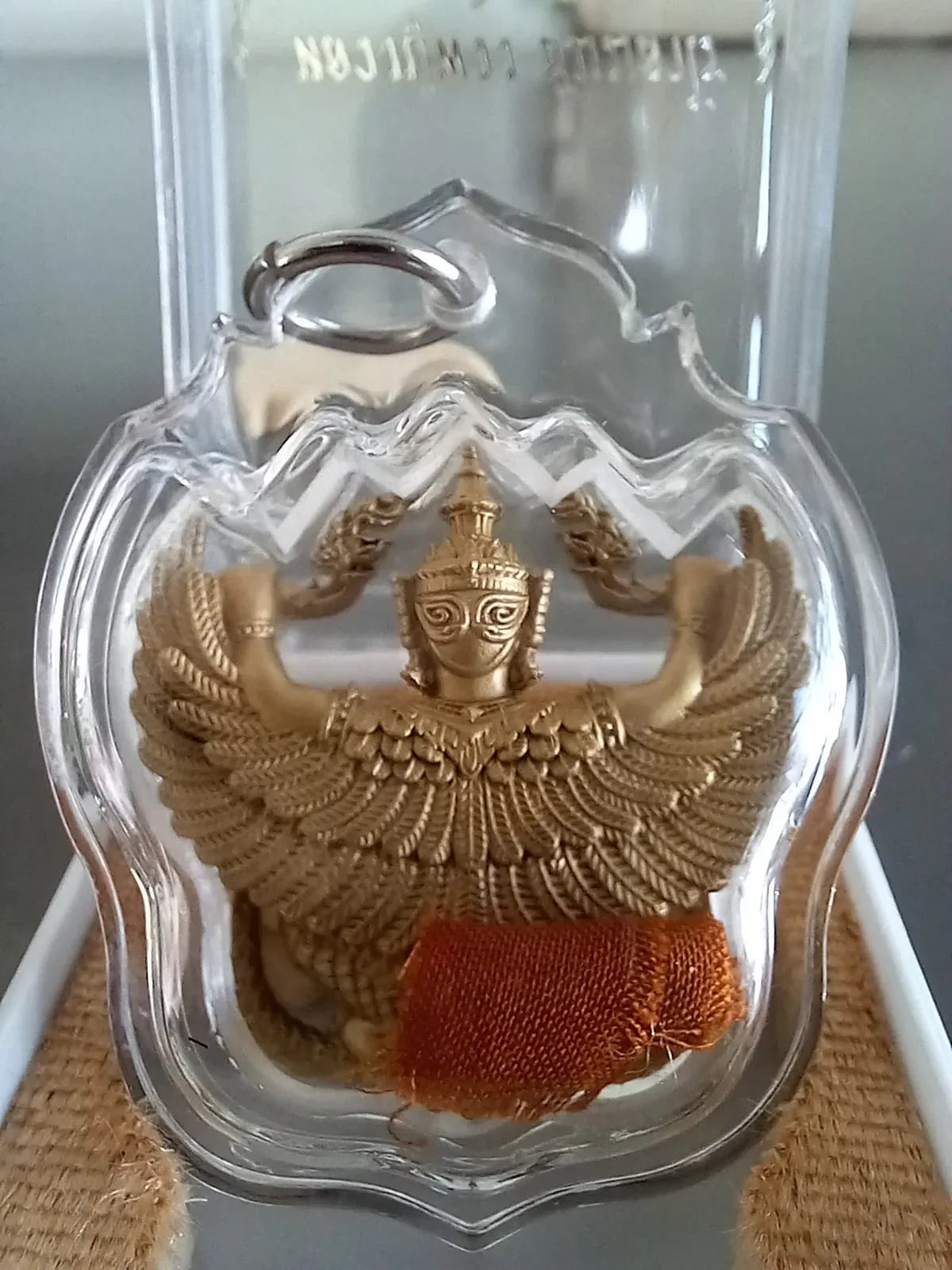 Thai Garuda Amulet Pendant for Protection and Prosperity - Authentic Phaya Krut by Thai Blessing Co