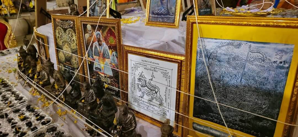 Phaya Sing Amulet - Maha Mongkol Kao O, Blessed by 9 Esteemed Monks in Sacred Ceremony