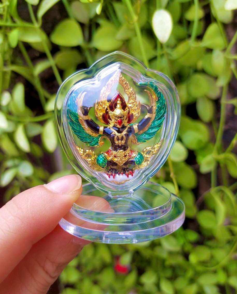 Thai Phaya Garuda Amulet Mini Case by Luang Pho Wichit