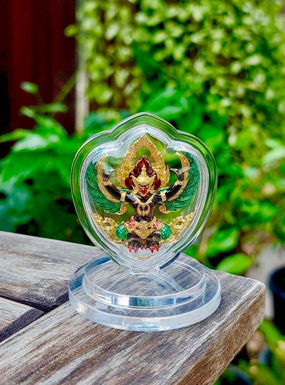 Thai Phaya Garuda Amulet Mini Case by Luang Pho Wichit