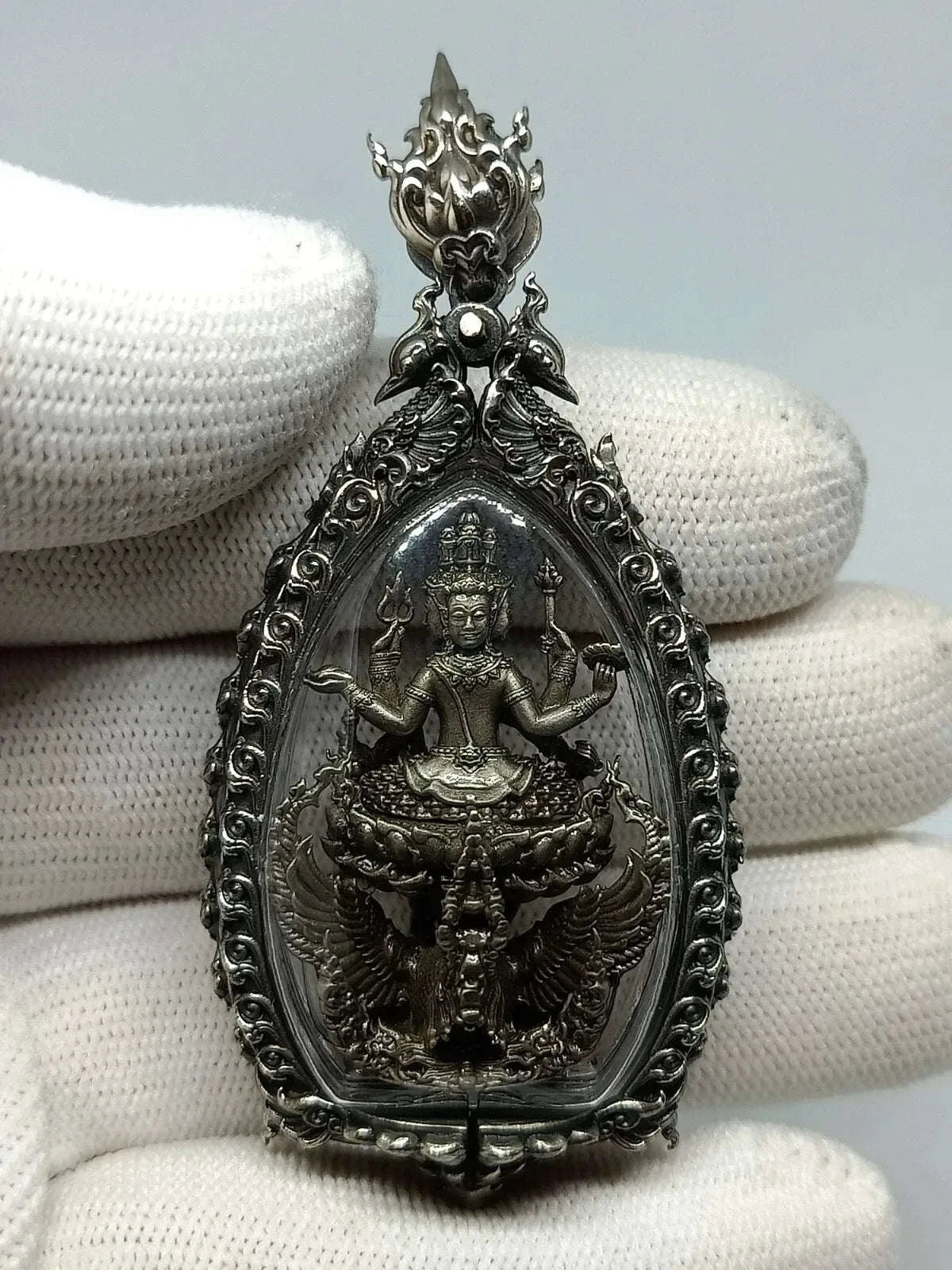 🕉️ Thao Maha Phrom Thada (Great Brahma Creator) - Phutthasilp Edition Phra Ajarn Nikom, Wat Pa Traiphumsattatham – God of Destiny & Creation
