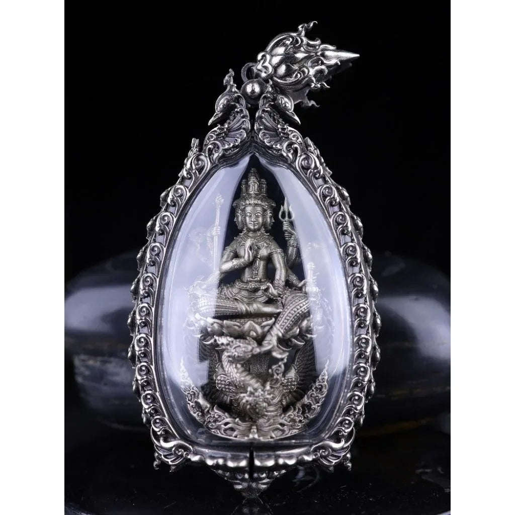 🕉️ Thao Maha Phrom Thada (Great Brahma Creator) - Phutthasilp Edition Phra Ajarn Nikom, Wat Pa Traiphumsattatham – God of Destiny & Creation