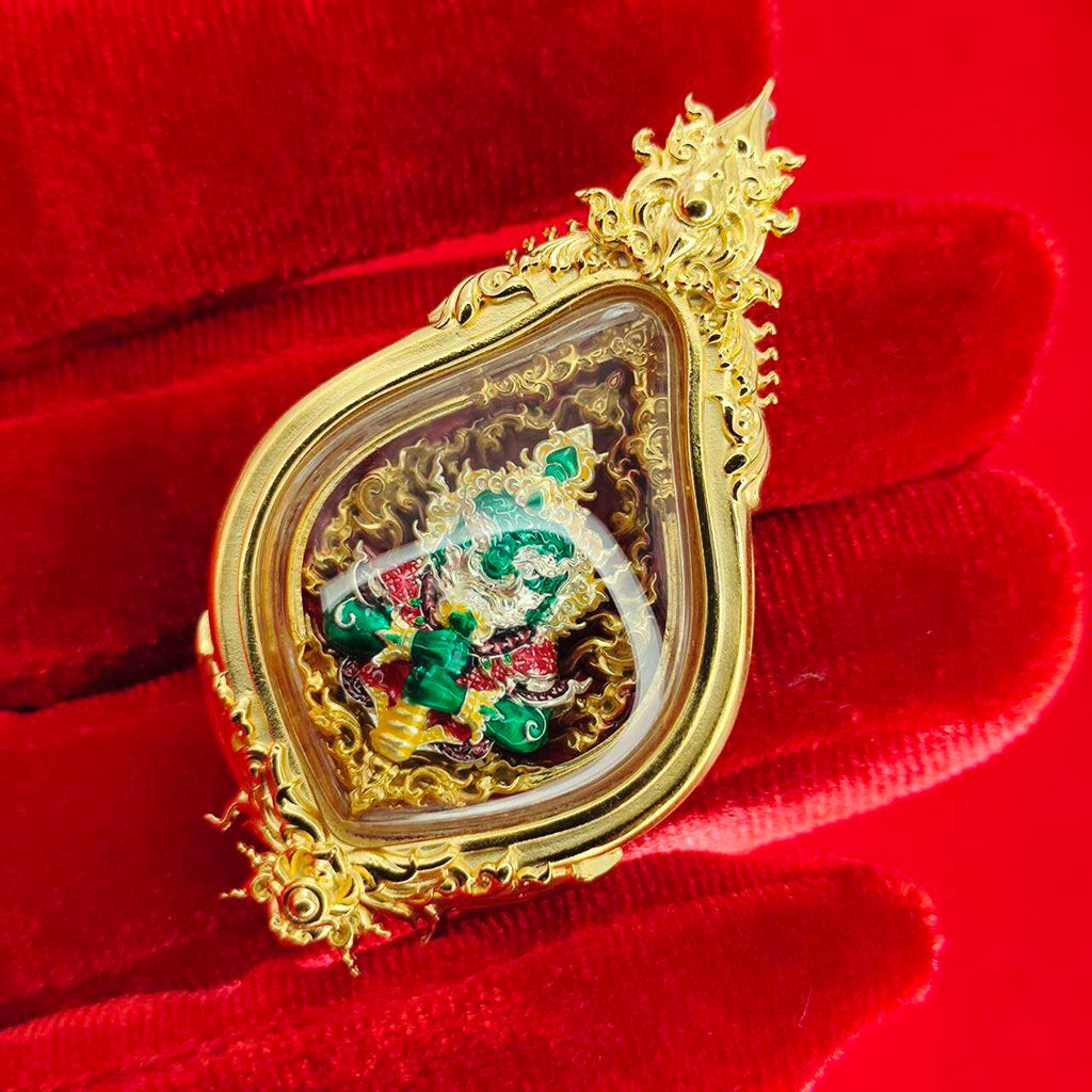 Thao Wessuwan Amulet – Divine Guardian of Fortune for Ultimate Protection