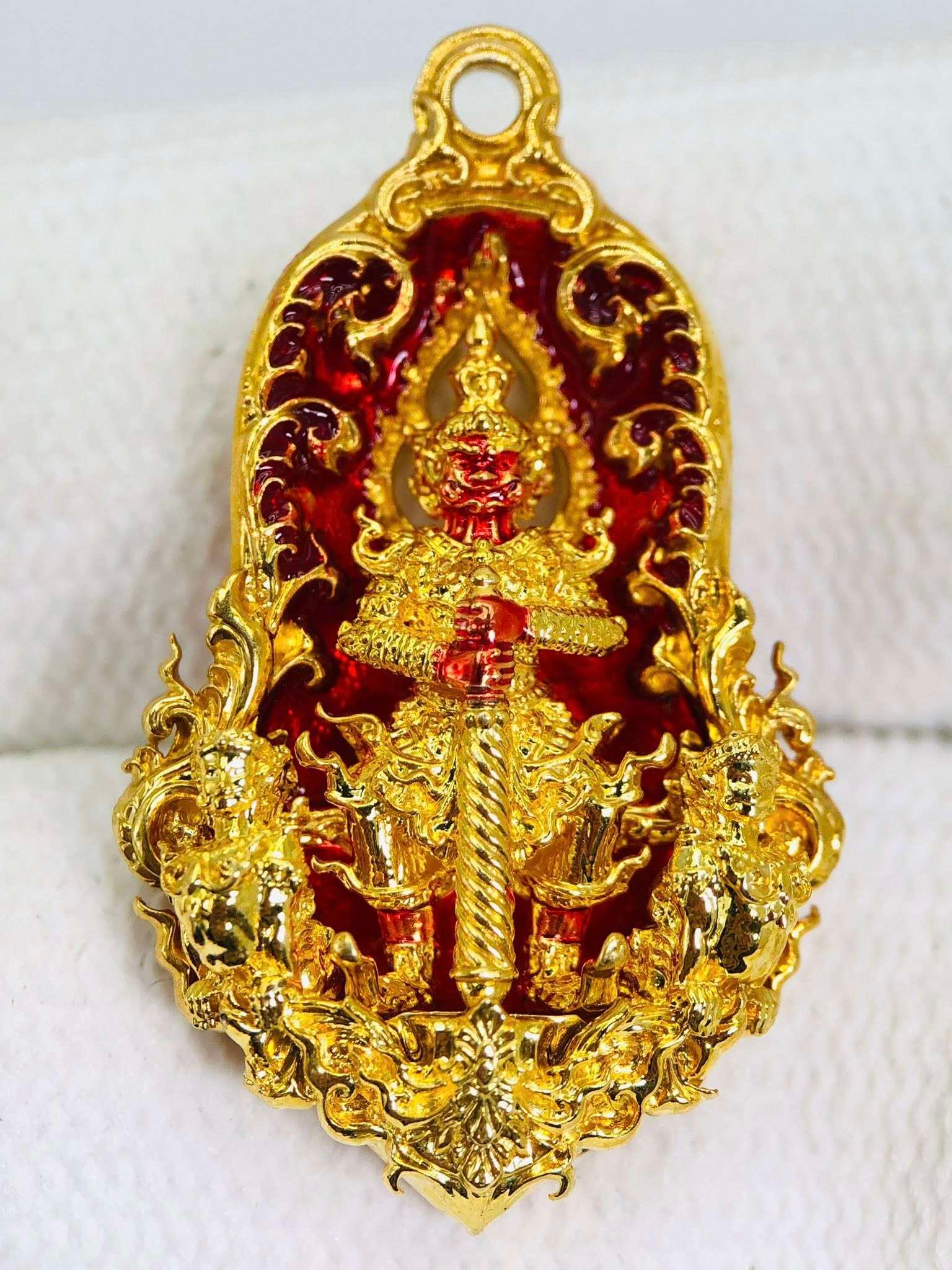 Thao Wessuwan Amulet Chao Sua 168 Edition by Phra Ajarn Aranop - Powerful Thai Protective Charm