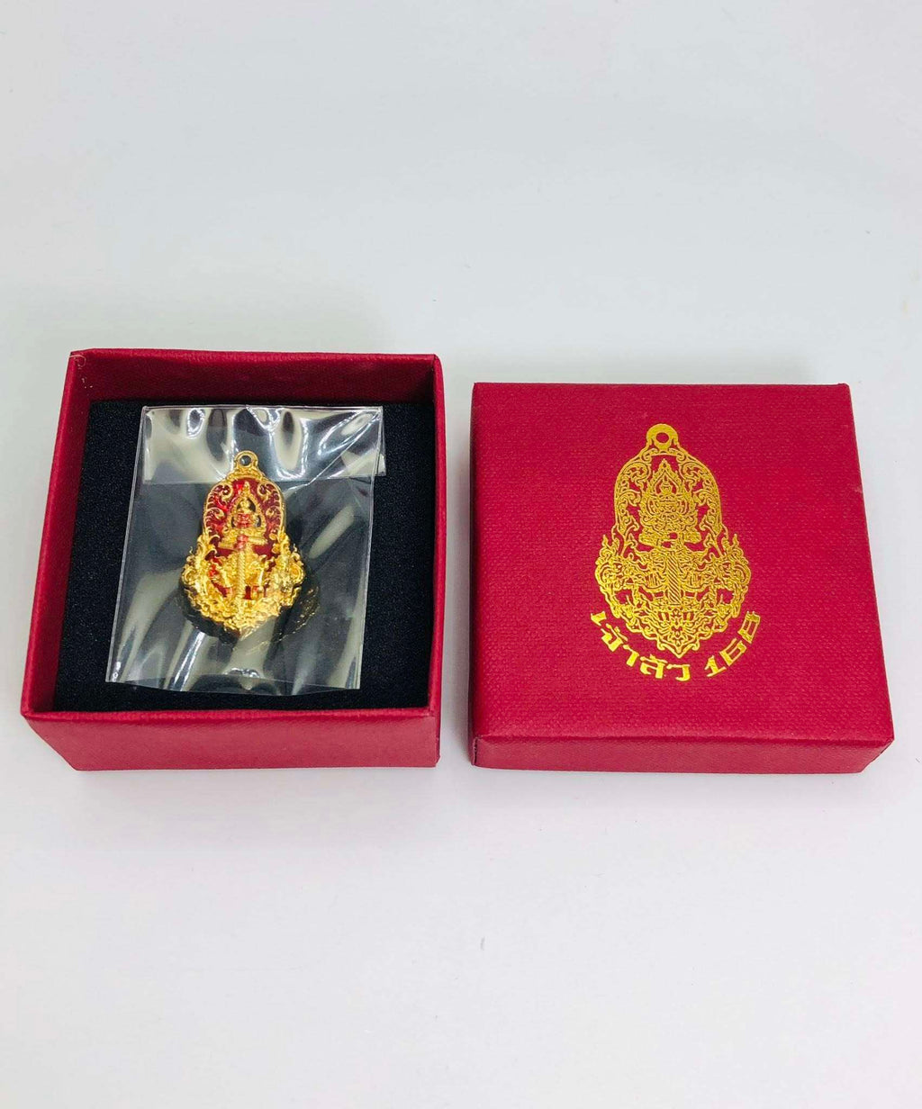 Thao Wessuwan Amulet Chao Sua 168 Edition by Phra Ajarn Aranop - Powerful Thai Protective Charm