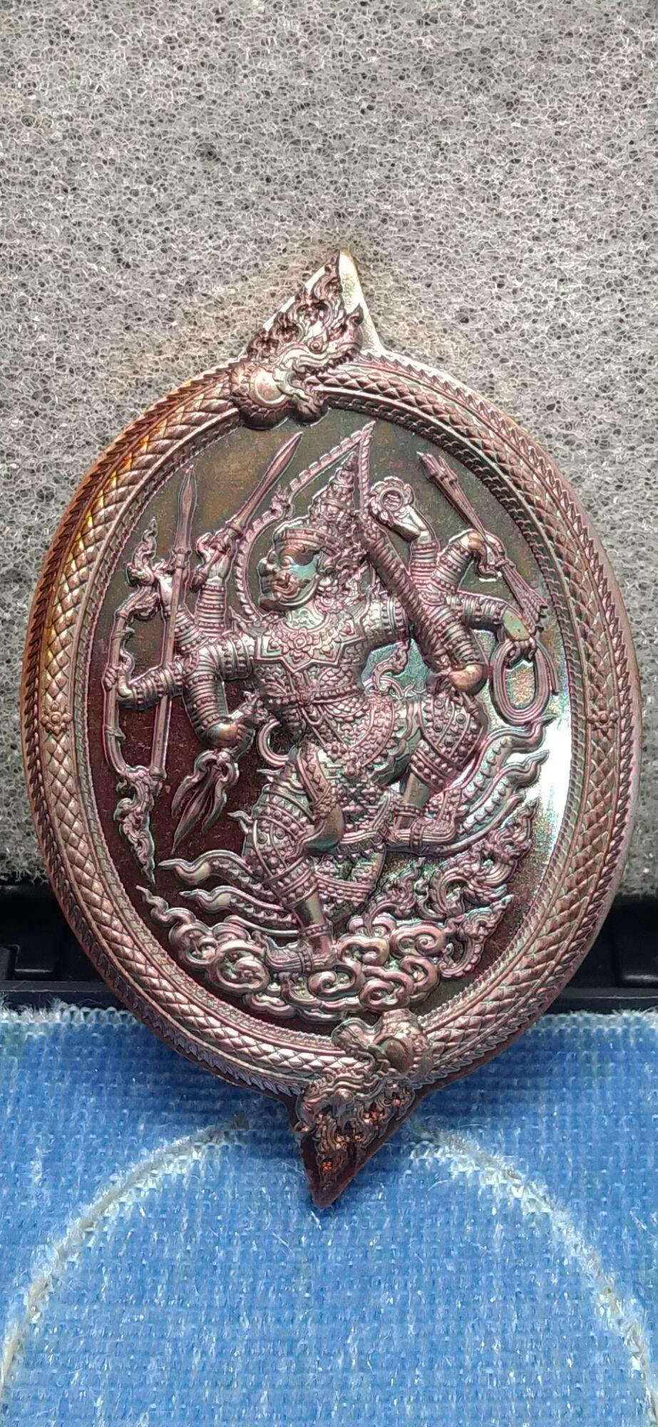 Thao Wessuwan Amulet for Supreme Wealth and Trusted Protection