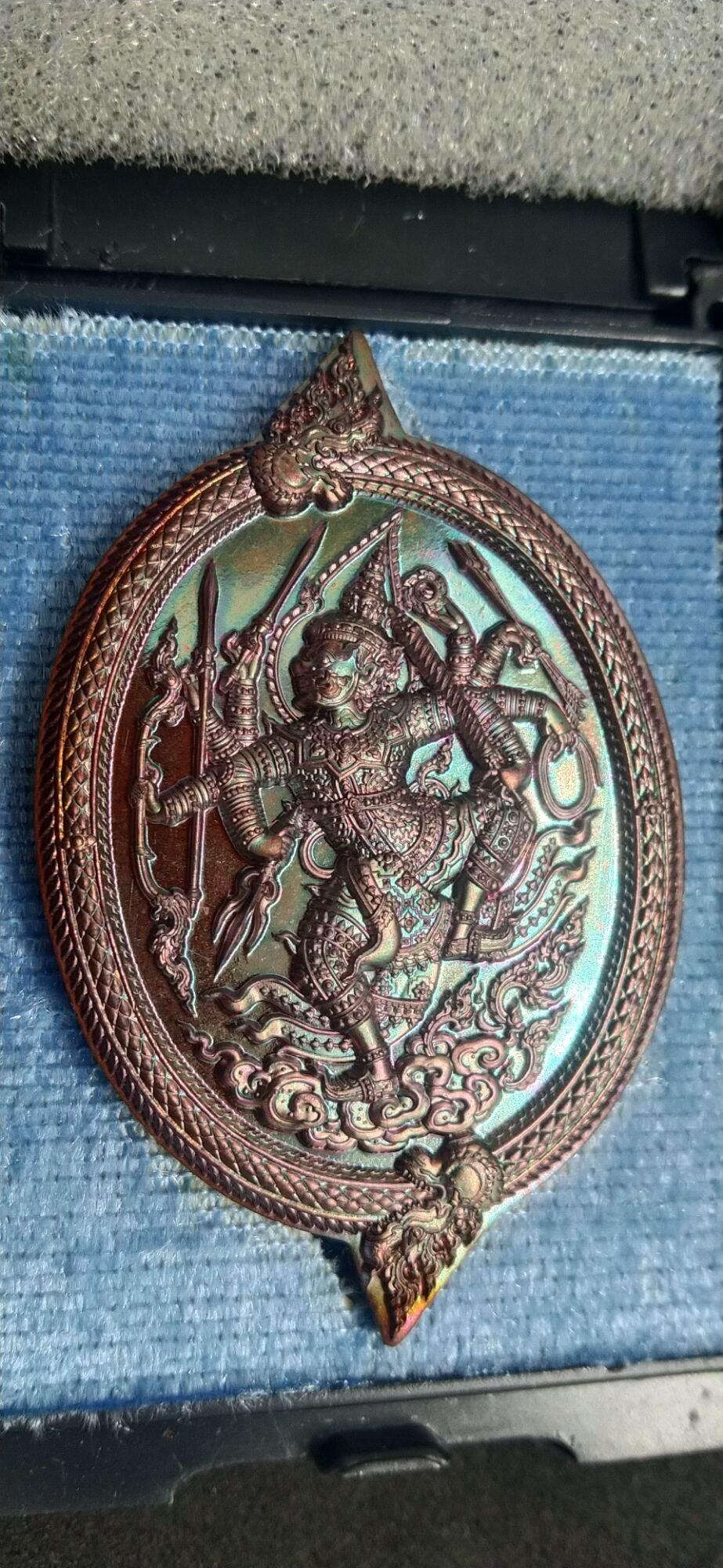 Thao Wessuwan Amulet for Supreme Wealth and Trusted Protection