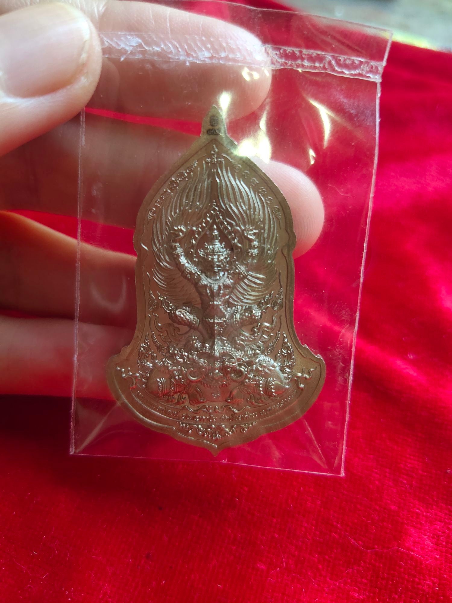 Thao Wessuwan Amulet Pendant for Wealth and Prosperity Attraction
