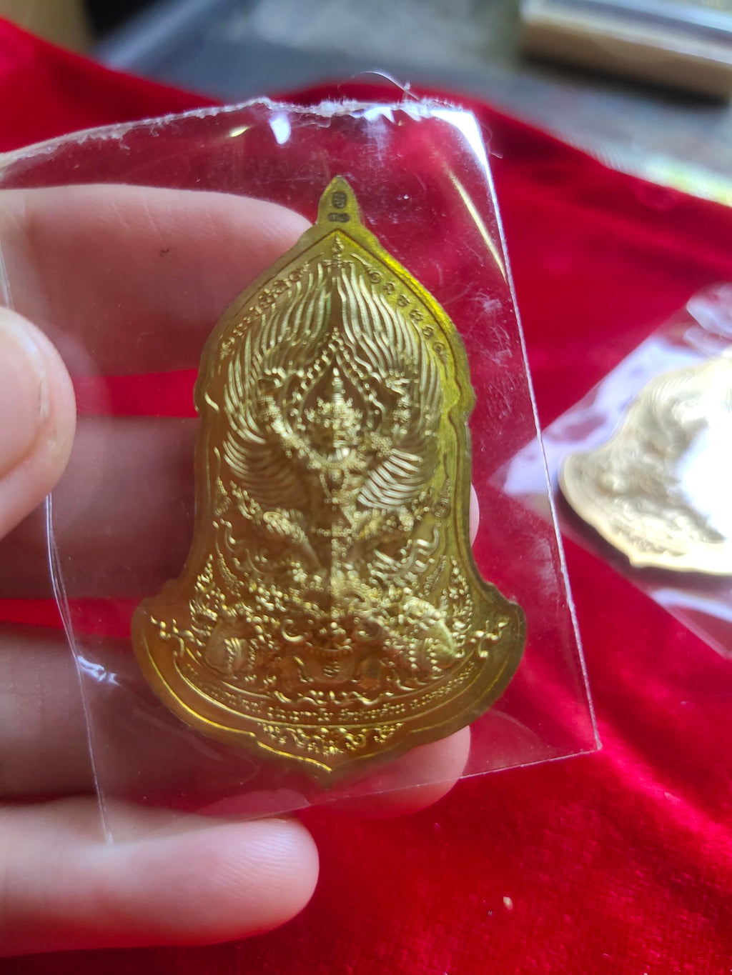 Thao Wessuwan Amulet Pendant for Wealth and Prosperity Attraction