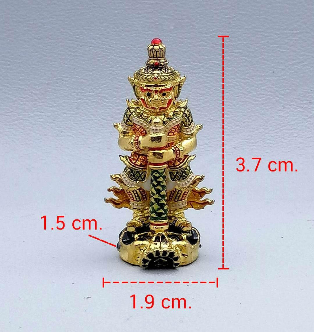 Thao Wessuwan Amulet for Wealth – Authentic Thai Prosperity Blessing