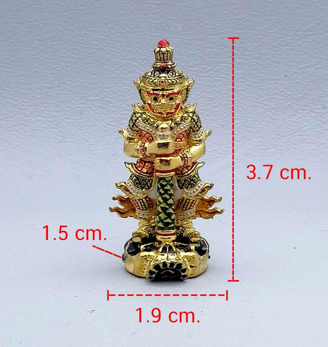 Thao Wessuwan Amulet for Wealth – Authentic Thai Prosperity Blessing