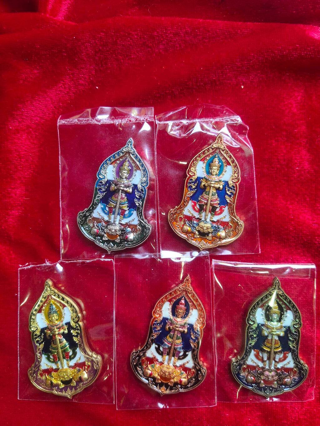 Thao Wessuwan Amulet Pendant for Wealth and Prosperity Attraction
