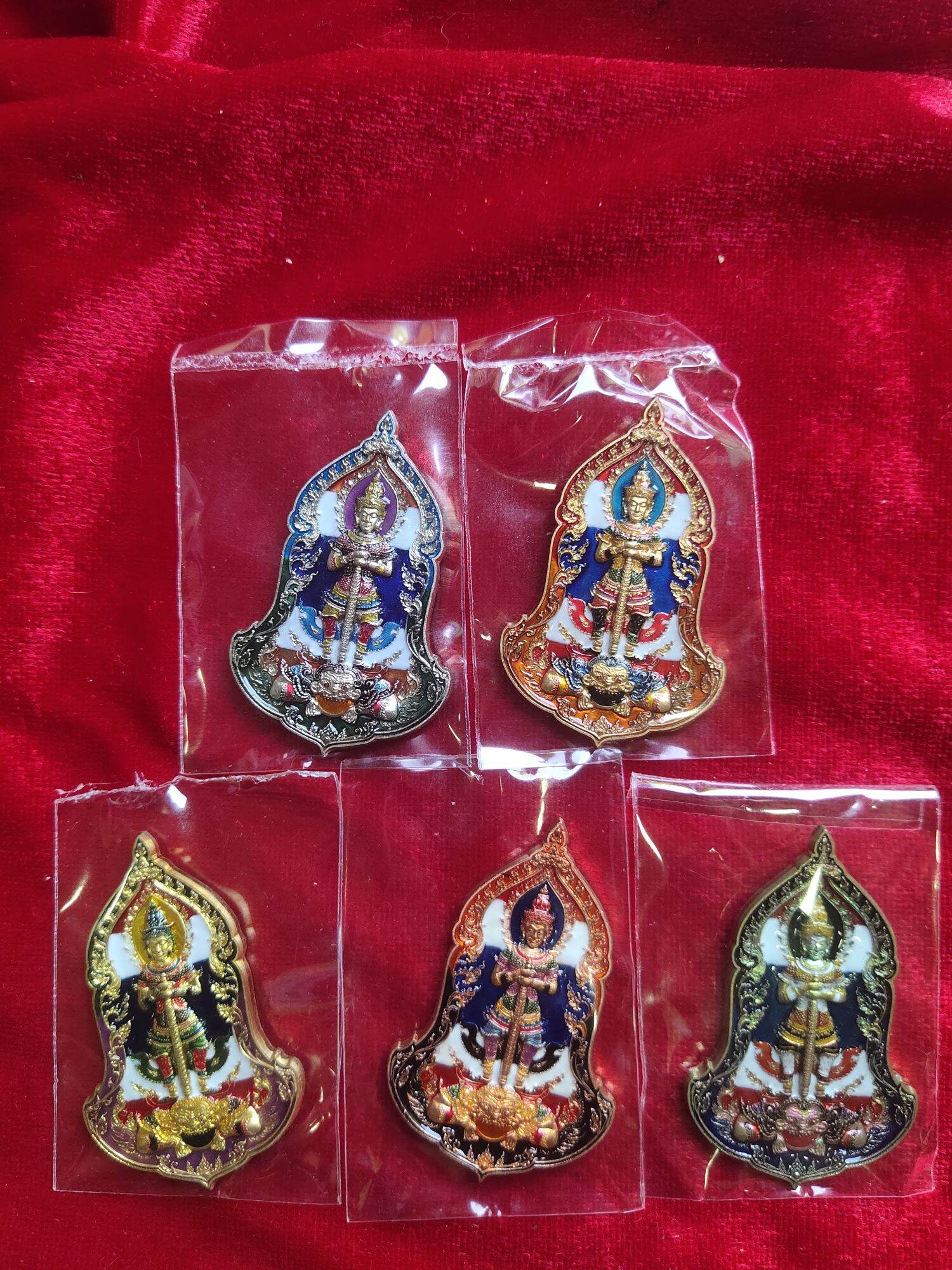 Thao Wessuwan Amulet Pendant for Wealth and Prosperity Attraction