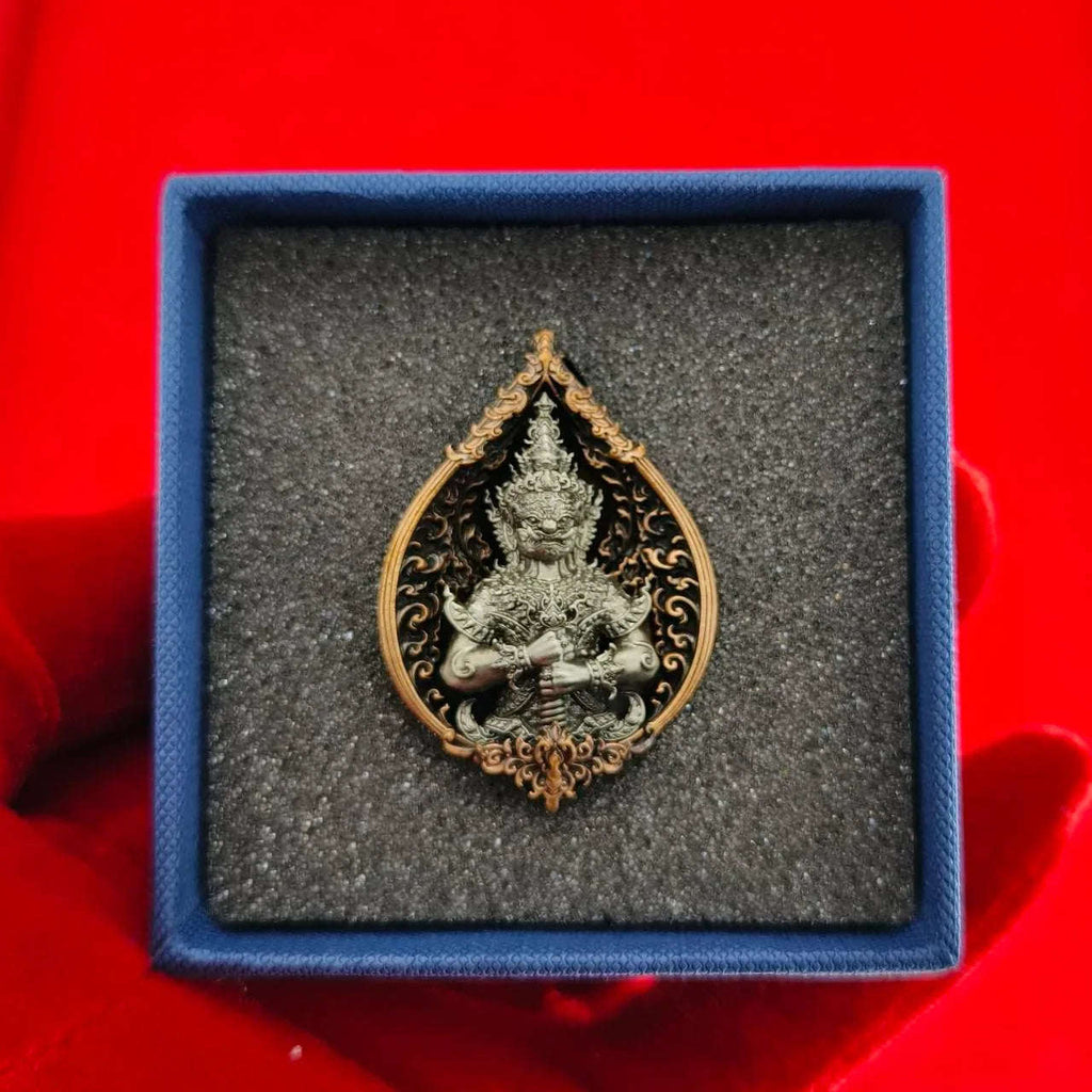 Thao Wessuwan Amulet for Wealth Protection and Fortune Attraction