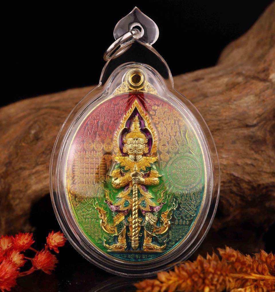 Thao Wessuwan Amulet Million Yantra for Instant Wealth and Prosperity