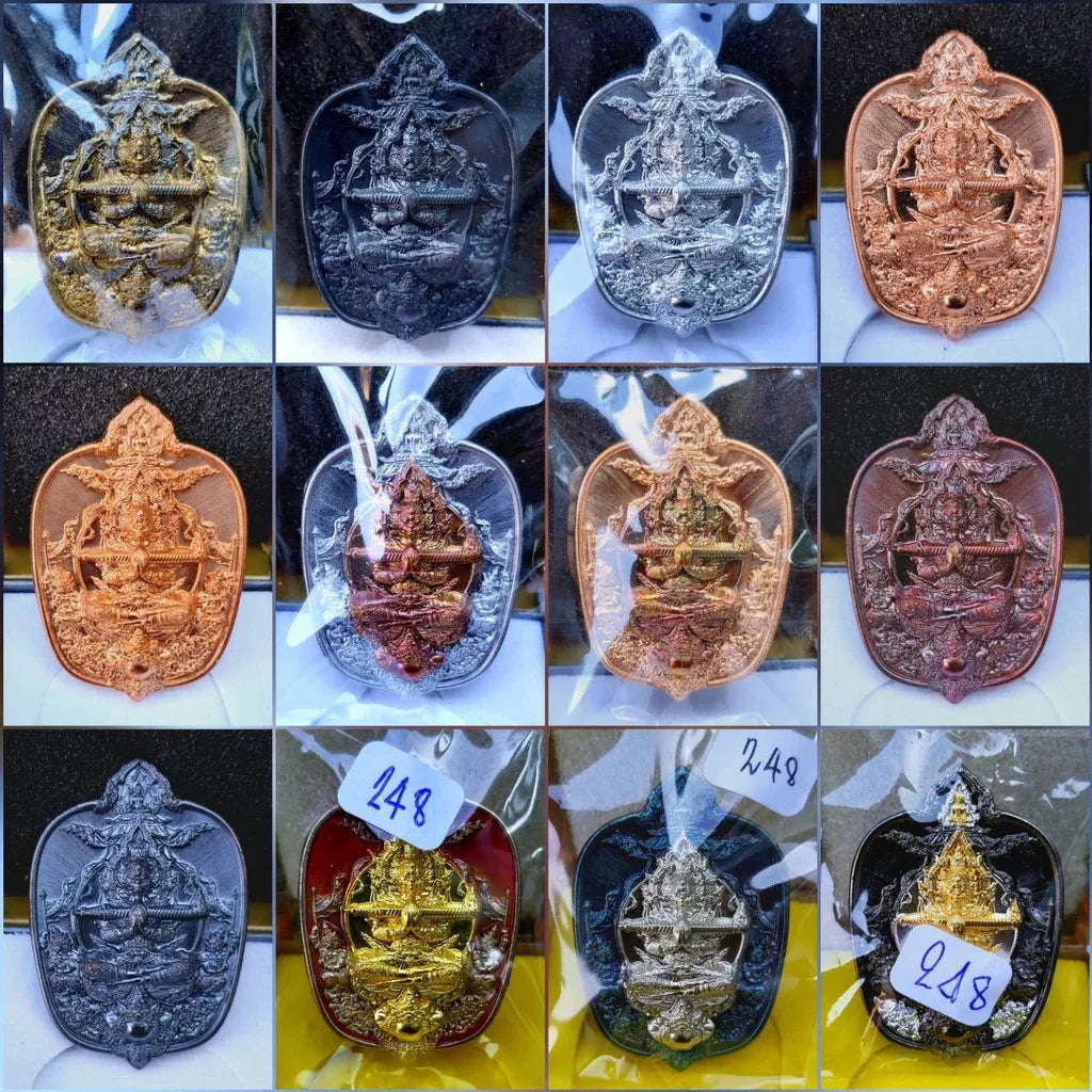 Thao Wessuwan Coin - Buy Authentic Thai Amulet for Spiritual Protection