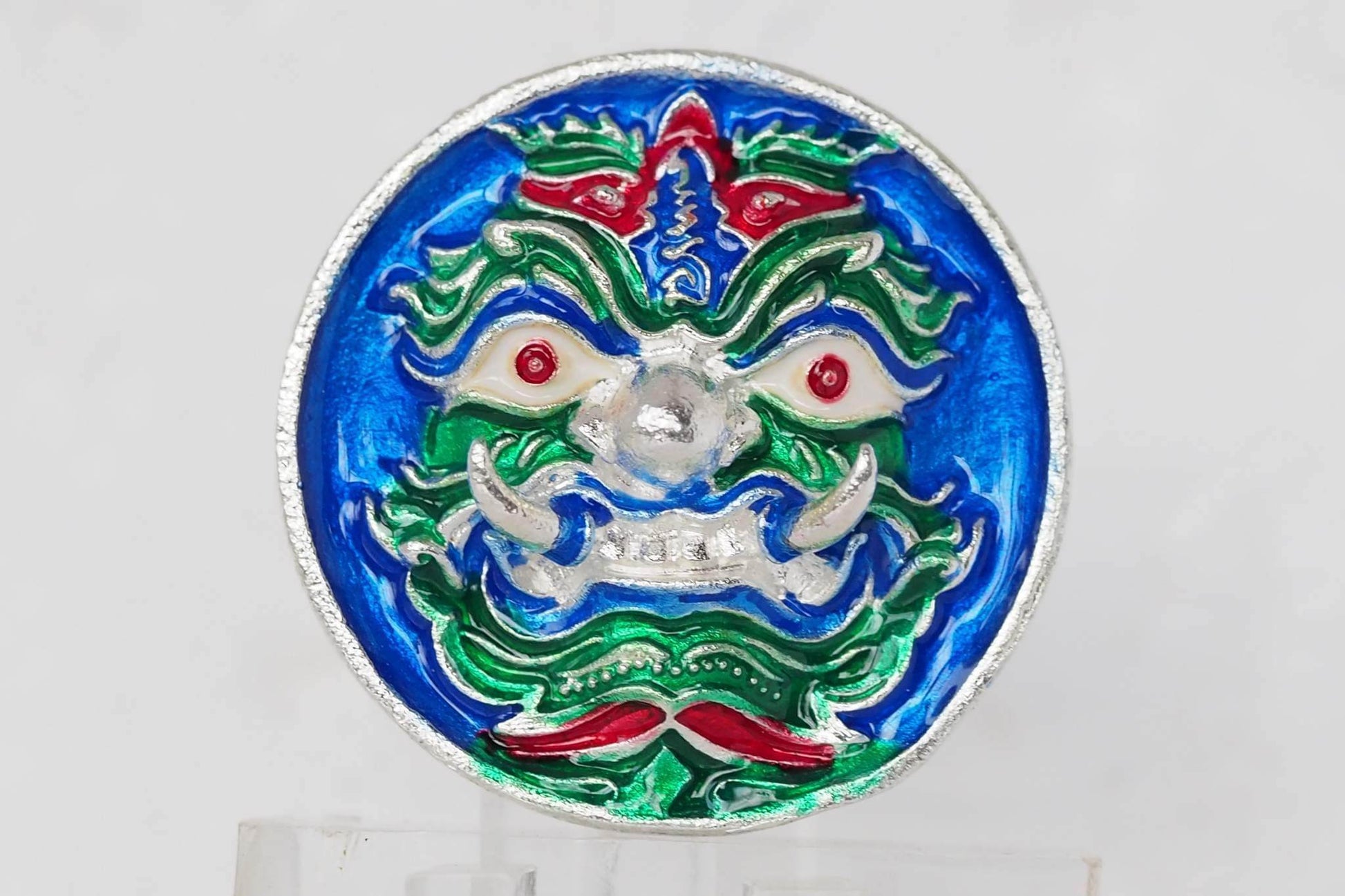 Thao Wessuwan Wealth Coin - Authentic Thai Amulet Set for Prosperity