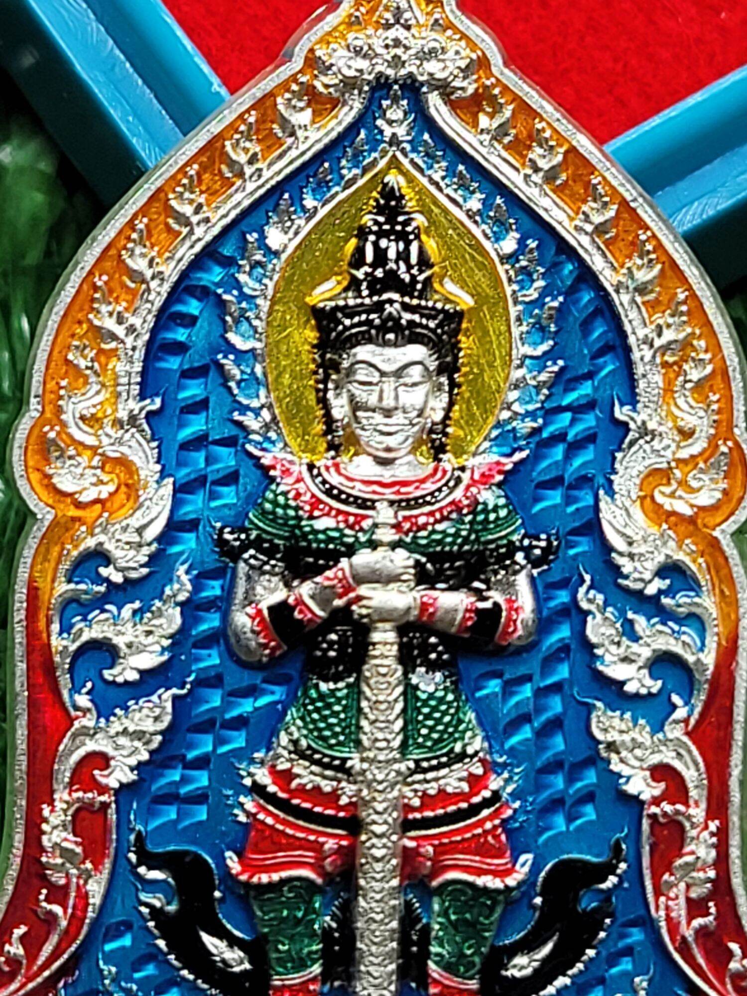 Dual Gods Silver Coin - Instant Wealth Ultimate Silver Thao Wessuwan Garuda Blessed Coin