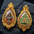 Thao Wessuwan Pendant Thai Amulet Protection talisman good luck charm spiritual jewelry Thai Blessing Co By RURUECHA
