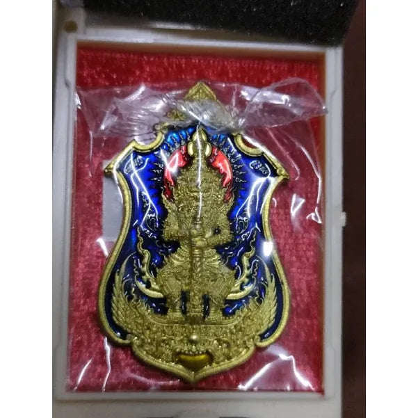 🛡️ Thao Wessuwan "Prab Trai Phop" (Conqueror of 3 Worlds) by LP Suchart: The "Miracle Survival" Coin for Ultimate Protection ทองทิพย์ลงยาน้ำเงิน